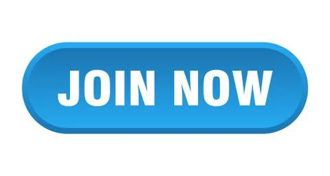 Join now button. join now rounded blue sign. join now Stock Illustration