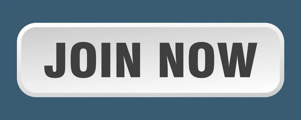 Join now button. join now square 3d push button 스톡 일러스트