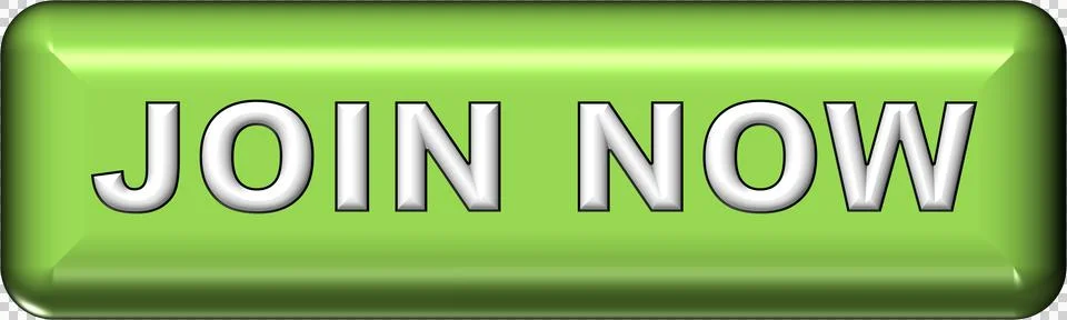 Join Now Button Subscribe Social Media Light Green Stock Illustration