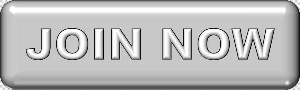 Join Now Button Subscribe Social Media Silver Light Gray Stock Illustration