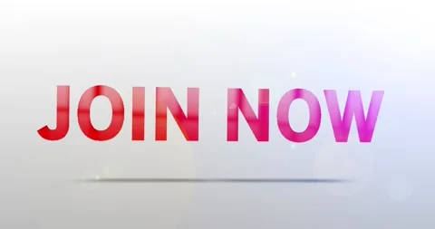 Join now. Particle Logo. Text Animation Stock Footage 135788264