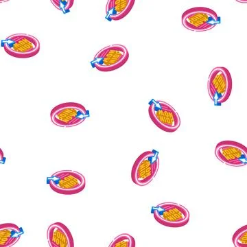 Join now registration isometric icon seamless pattern Stockillustratie