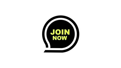 Join now sign on white background Stock Footage 273879362