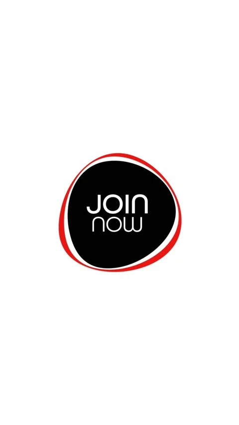 Join now sign on white background Video stock 280074054