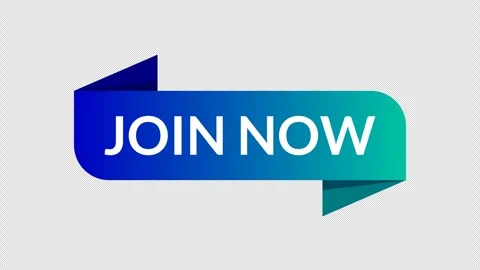 Join now text Vídeo Stock 335544647