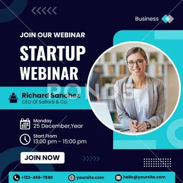 Join our startup webinar featuring richard sanchez Modello PSD