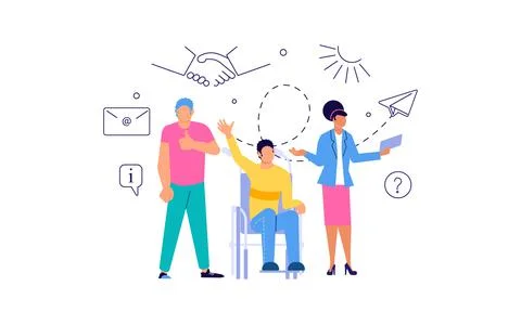 Join our team concept Stock Illustration