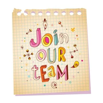 Join our team Stock Illustration