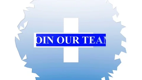 Join our team intro outro. Join our team advertising text. Vídeo Stock 81215562