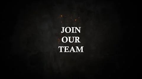 Join our team - text drop video animation Vídeo Stock 209495464