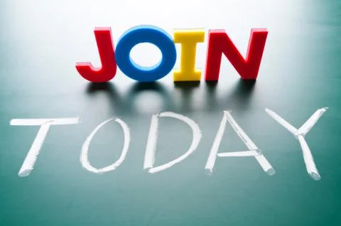 Join today concept Фото