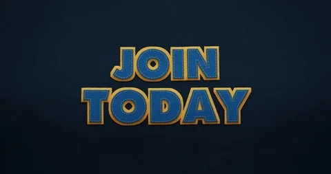 Join today. Stop motion animation with felt look Stock Footage 90672968