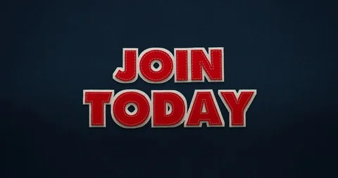 Join today. Stop motion animation with felt look Stock-Footage 90672977