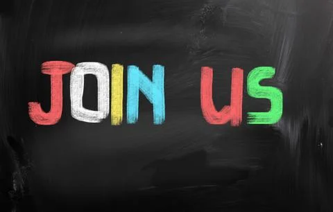 Join us concept Illustrazione stock
