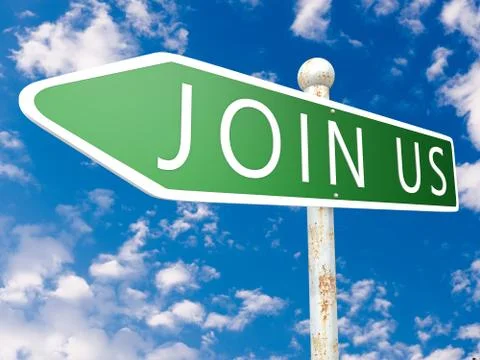 Join us Stock Illustration