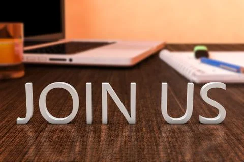 Join us Stock Illustration