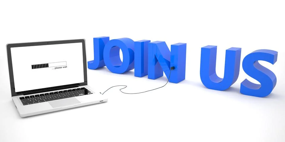 Join us Stock Illustration