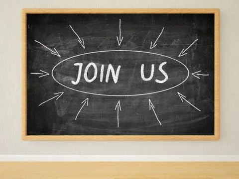 Join us Stock Illustration