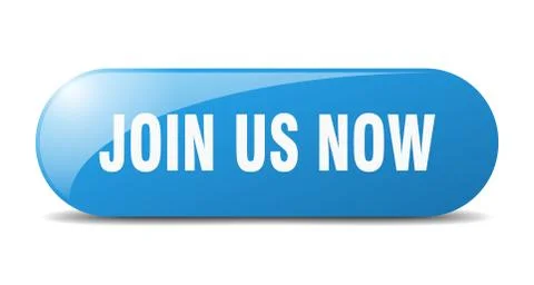 Join us now button. join us now sign. key. push button. Stock Illustration