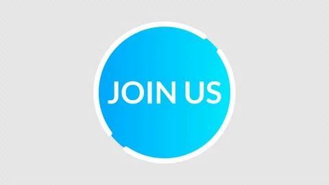 Join Us text Vídeo Stock 335544850