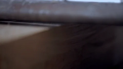 Joiner Working On The Planer 库存影片 89575599