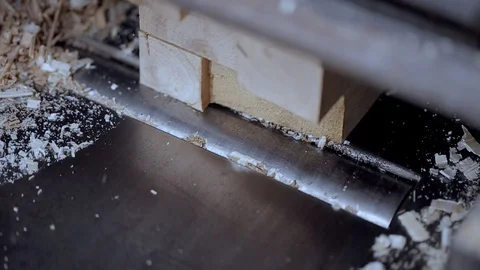 Joiner Working On The Planer 스톡 동영상 89576243