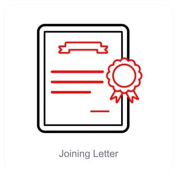 Joining Letter Stock Illustration