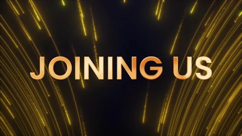 Joining us elegant design for luxury branding animation Stock-Footage 331907690