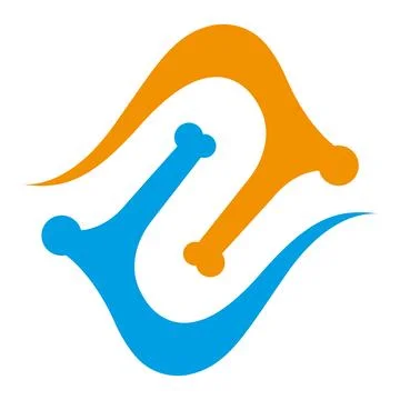 Joint Bone Care Logo Design for Orthopedic and Health Medical Services icon vect Stock Illustration