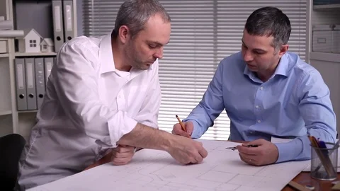 Joint development of the structural elements of the business center Stock Footage 72024983