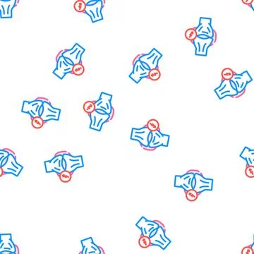 Joint pain vector seamless pattern Stock Illustration