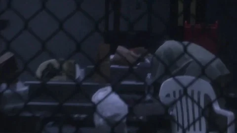 Joint Task Force Guantanamo's prison and its detainee communal area - 2015 Stock Footage 100430660