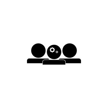 Joint thinking icon. Elements of teamwork icon. Premium quality graphic design Stock Illustration