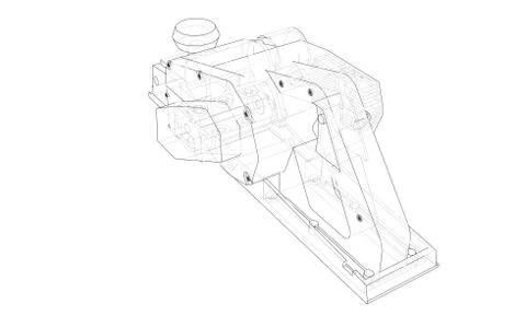 Jointer construction electric tool concept Illustrazione stock