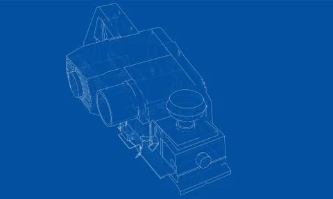 Jointer construction electric tool concept Stock Illustration