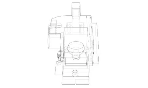 Jointer construction electric tool concept Stock Illustration