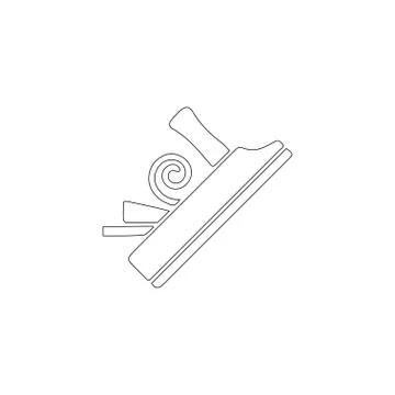 Jointer. flat vector icon Stock Illustration