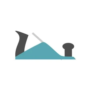Jointer isolated. Tool on white background. turn-screw flat Stock Illustration