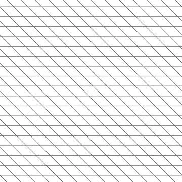 Jointfree geometric line art pattern with black color line and shape Stock Illustration