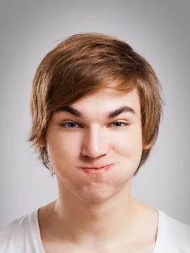 Joke face Stock Photos