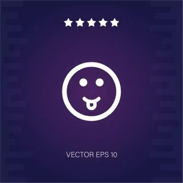 Joke vector icon Stock Illustration