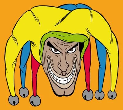 Joker Stock Illustration