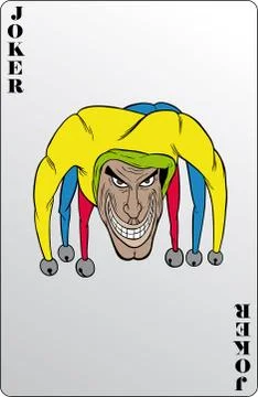 Joker Illustrazione stock