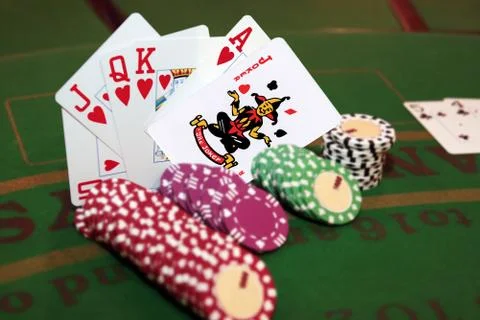 Joker in the pack Stock Photos