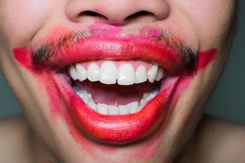 Joker is smiling.. Stock Photos