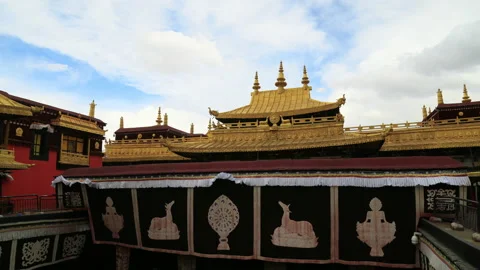 Jokhang Temple 스톡 동영상 167987128