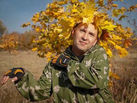 Joking man Foto stock