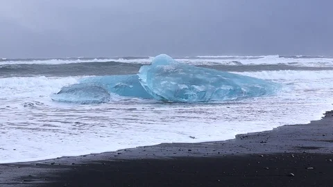 Jokulsarlon Lagoon Stock Footage 79573071