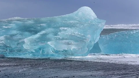 Jokulsarlon Lagoon Stock Footage 79573135
