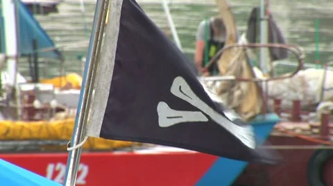 Jolly Roger Stock Footage 7732403